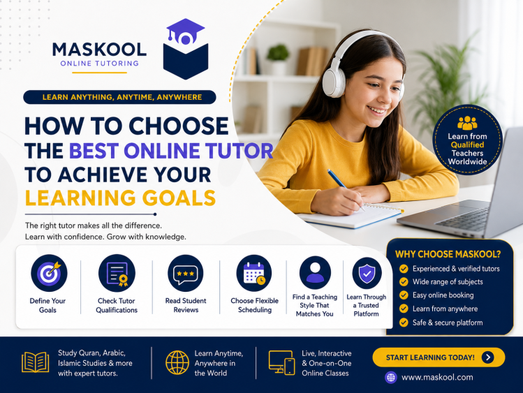 How to Choose the Best Online Tutor to Achieve Your Learning Goals